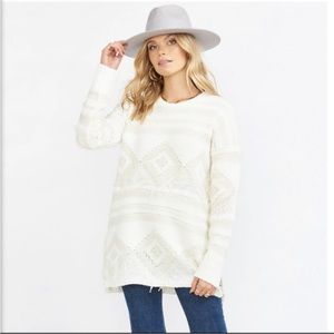 Show Me Your MuMu Cream Sweater
